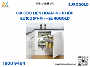 Giá góc liên hoàn inox hộp EU102 (phải) – Eurogold
